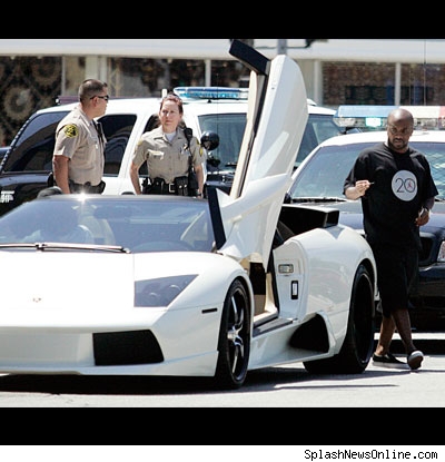 Jermaine Dupri and Lamborghini Murcielago